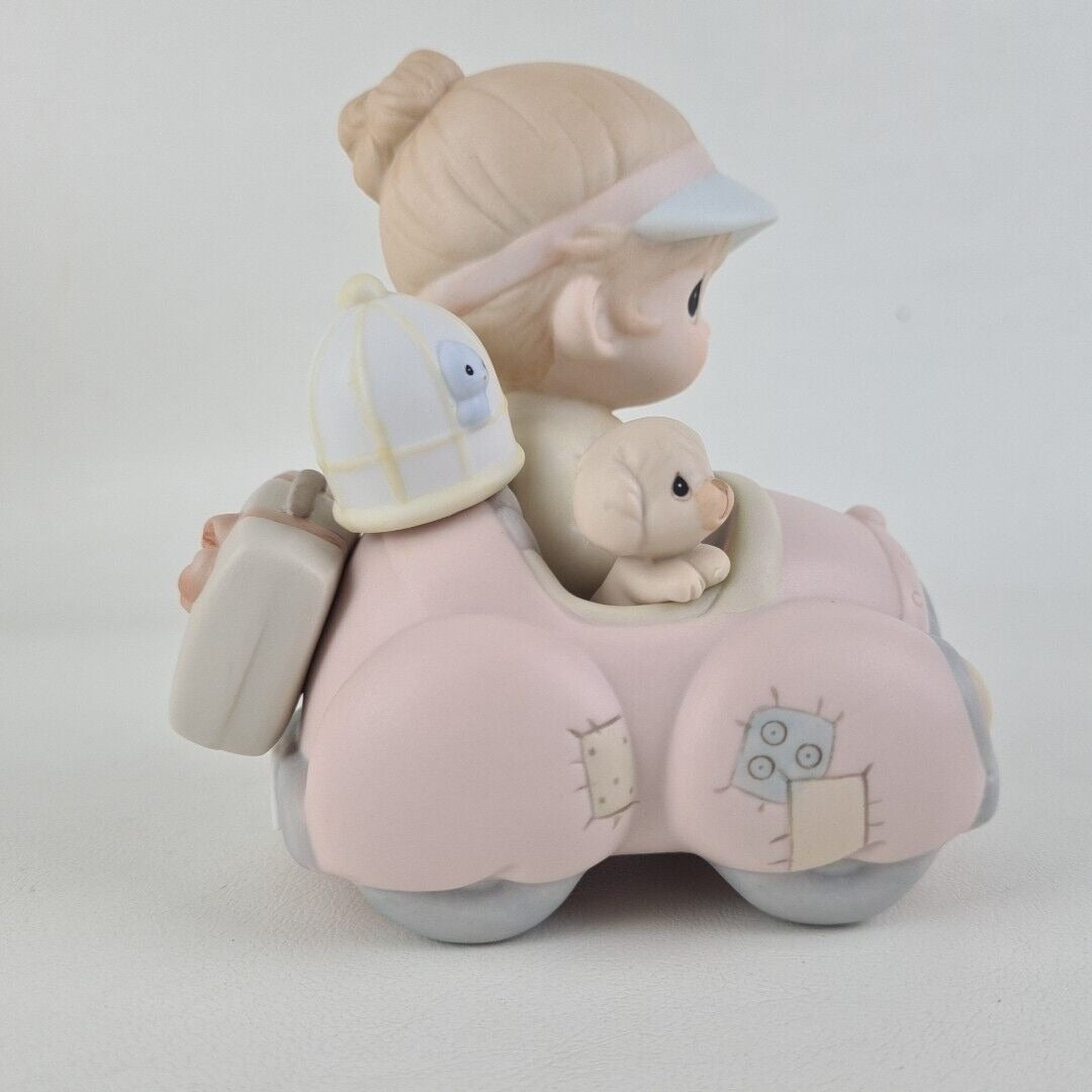 Precious Moments 522872 On My Way To A Perfect Day Porcelain Figurine Vintage