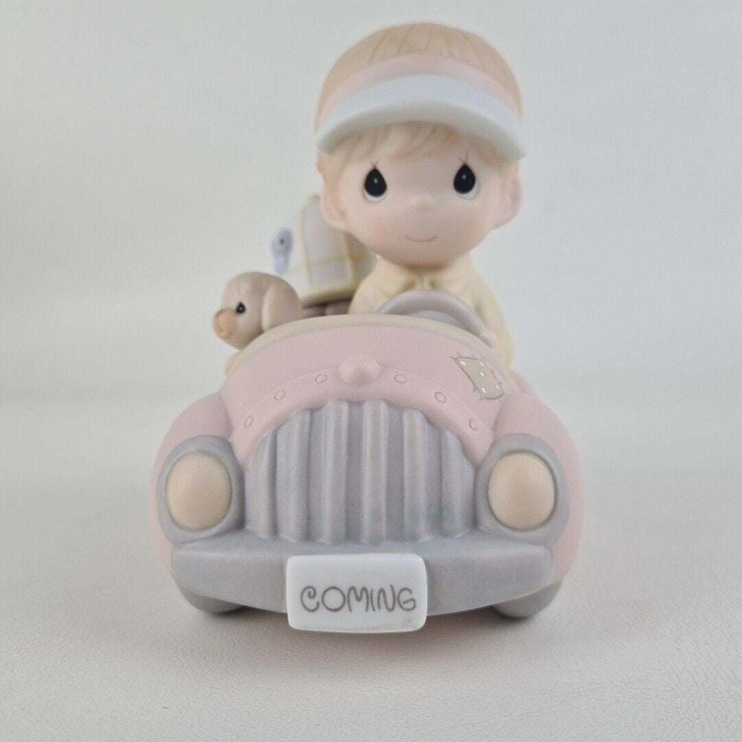 Precious Moments 522872 On My Way To A Perfect Day Porcelain Figurine Vintage