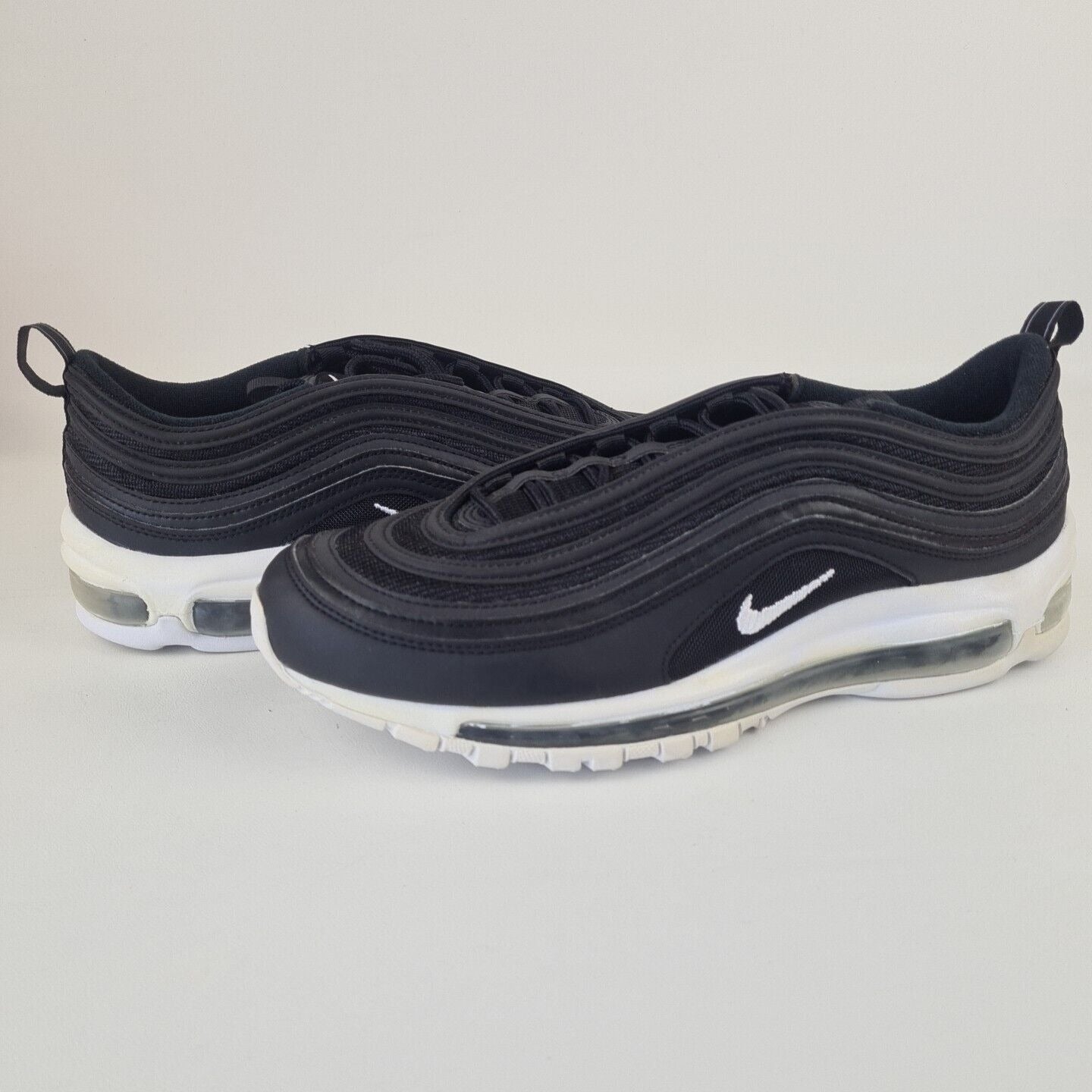 Nike Air Max 97 Black White 921826 001 Men Sneakers Running Shoes Size 7.5