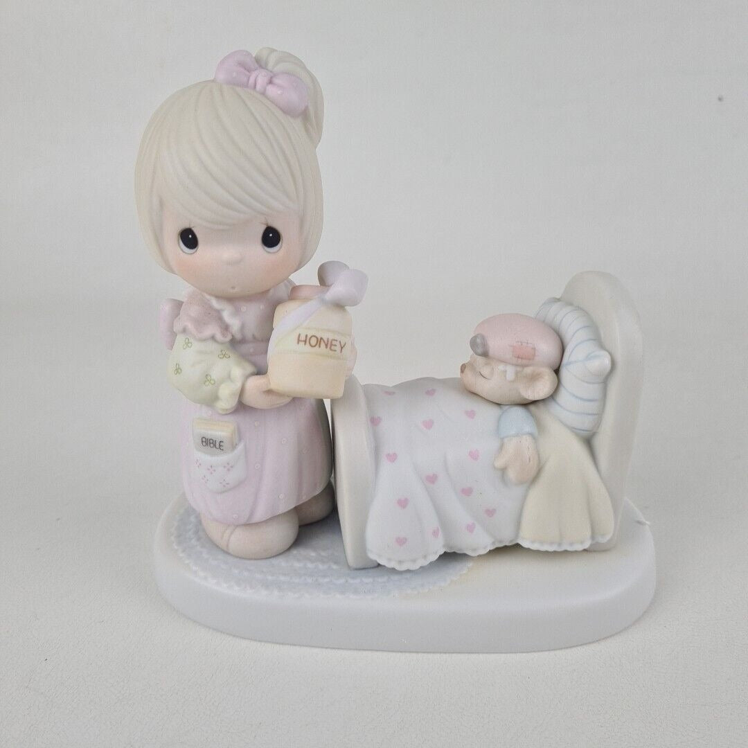 Precious Moments 100102 Make Me A Blessing Forever Porcelain Figurine Vintage