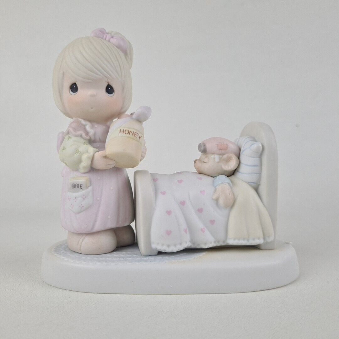 Precious Moments 100102 Make Me A Blessing Forever Porcelain Figurine Vintage