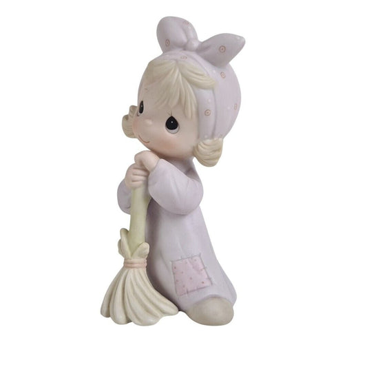 Precious Moments E-5379 Isn't He Precious? Porcelain Figurine Vintage Retired