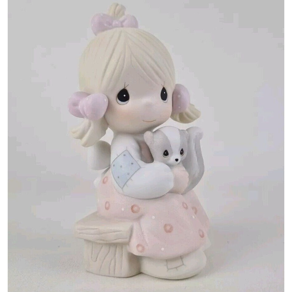 Precious Moments 100528 Scent from Above Forever Porcelain Figurine Vintage