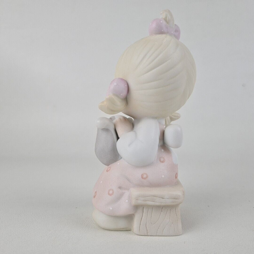 Precious Moments 100528 Scent from Above Forever Porcelain Figurine Vintage