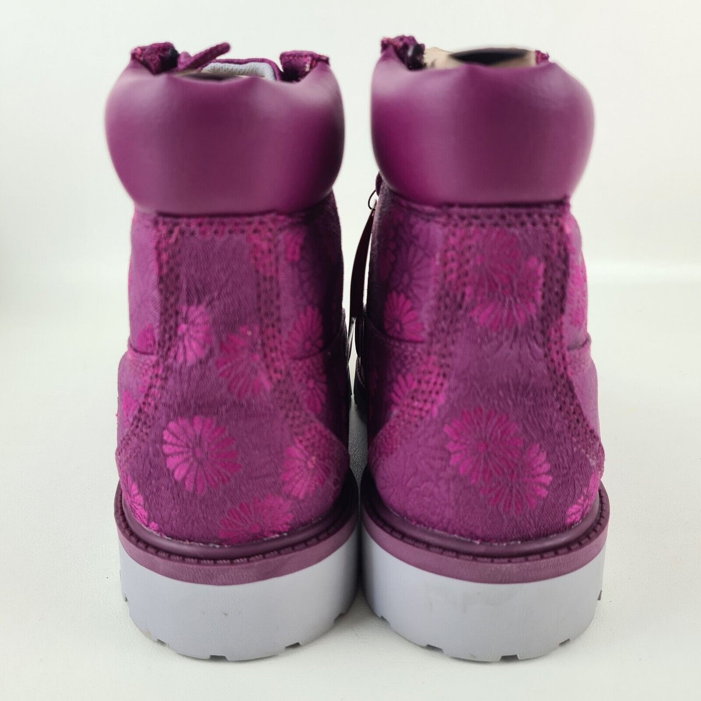 Timberland 6 IN Classic Boots TB0A174B Magenta Floral Size 6 Girls = 7.5 Wmn