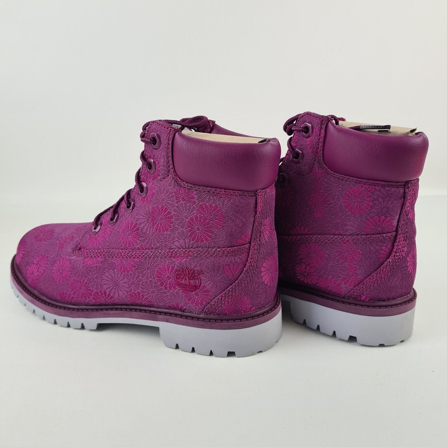 Timberland 6 IN Classic Boots TB0A174B Magenta Floral Size 6 Girls = 7.5 Wmn