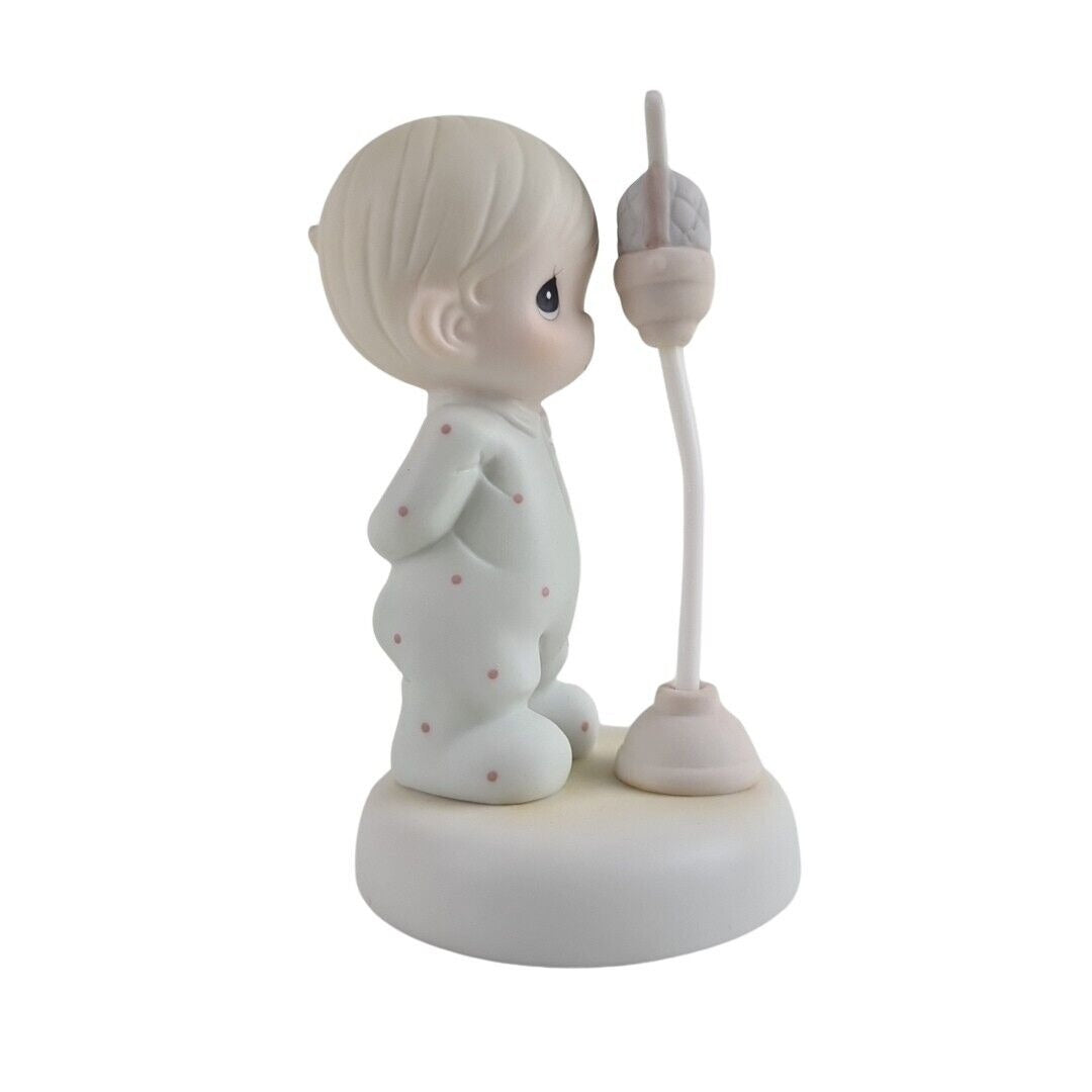 Precious Moments 527238 Baby's First Words Porcelain Bisque Figurine Vintage