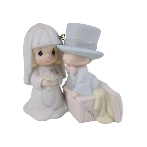 Precious Moments 522945 Our First Christmas Together Christmas Ornament Vntg