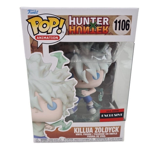 Killua Zoldyck 1106 Anime Exclusive GITD Hunter X Hunter Funko POP!