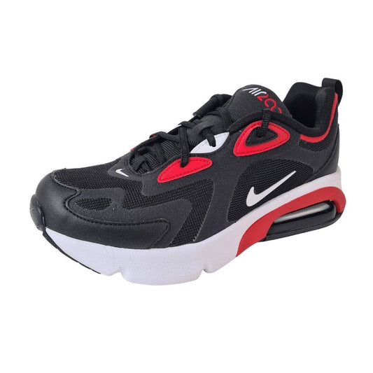 Nike Air Max 200 GS Kids Shoes Black Sneakers Running Athletic AT5627 007 SZ 7 Y