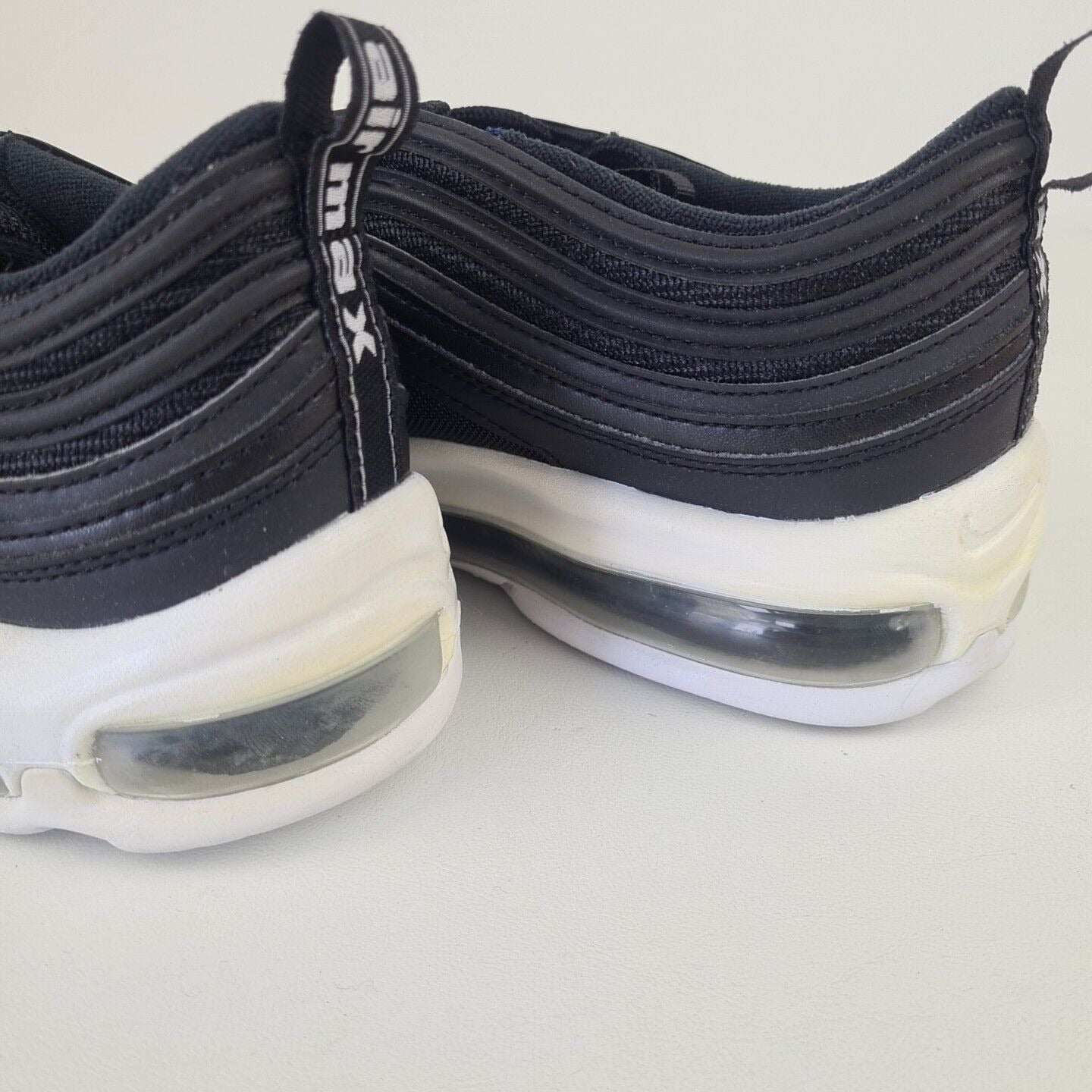 Nike Air Max 97 Black White 921826 001 Men Sneakers Running Shoes Size 6