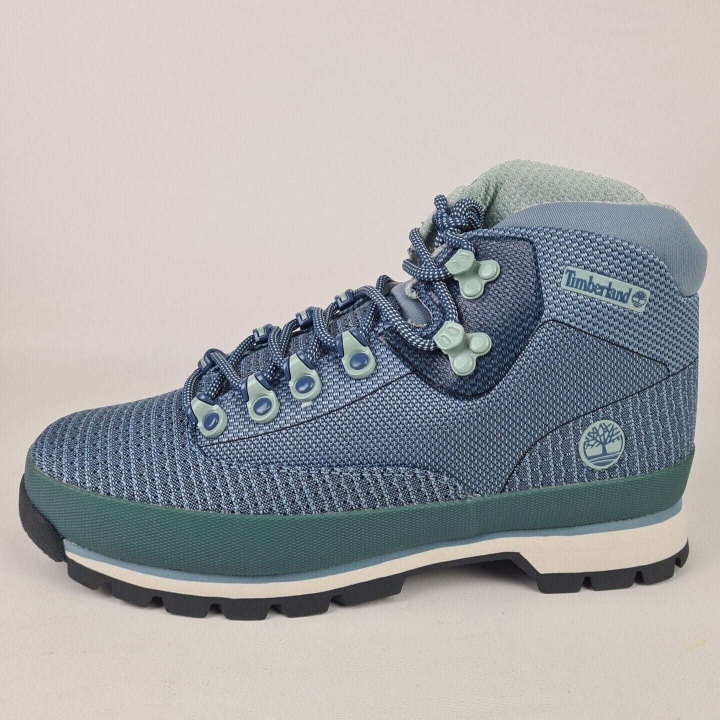 TIMBERLAND Euro Hiker Waterproof Women Boots Jaquard Blue TB0A1ADG Size 8.5