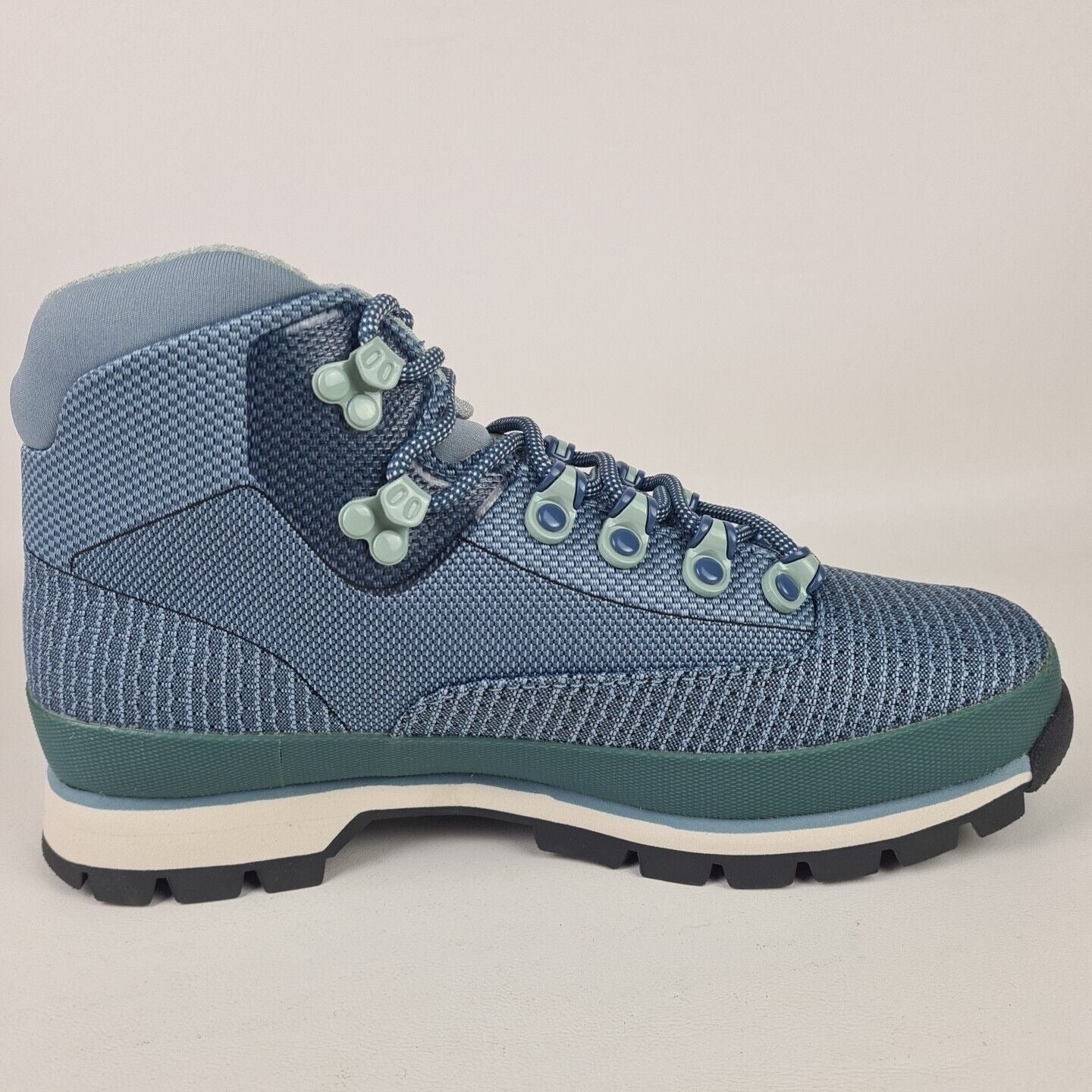 TIMBERLAND Euro Hiker Waterproof Women Boots Jaquard Blue TB0A1ADG Size 8.5