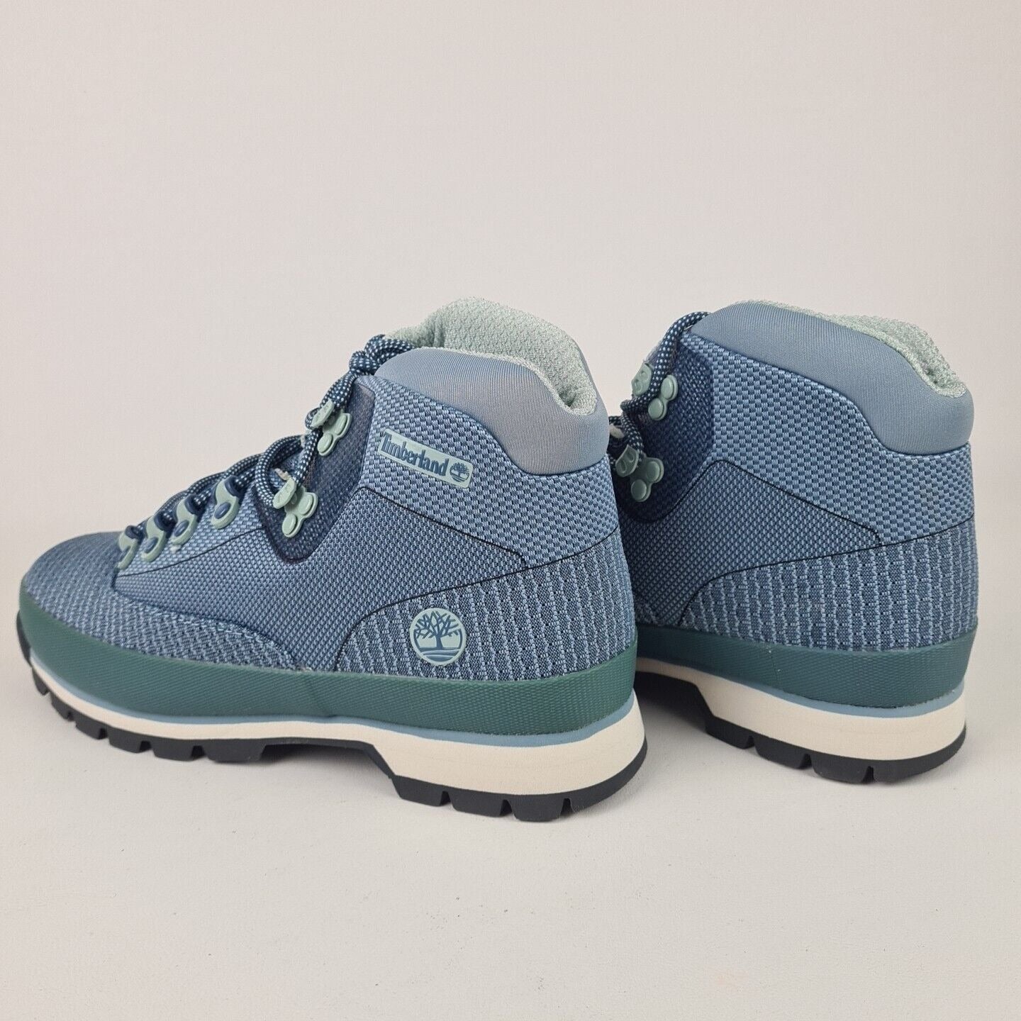 TIMBERLAND Euro Hiker Waterproof Women Boots Jaquard Blue TB0A1ADG Size 8.5