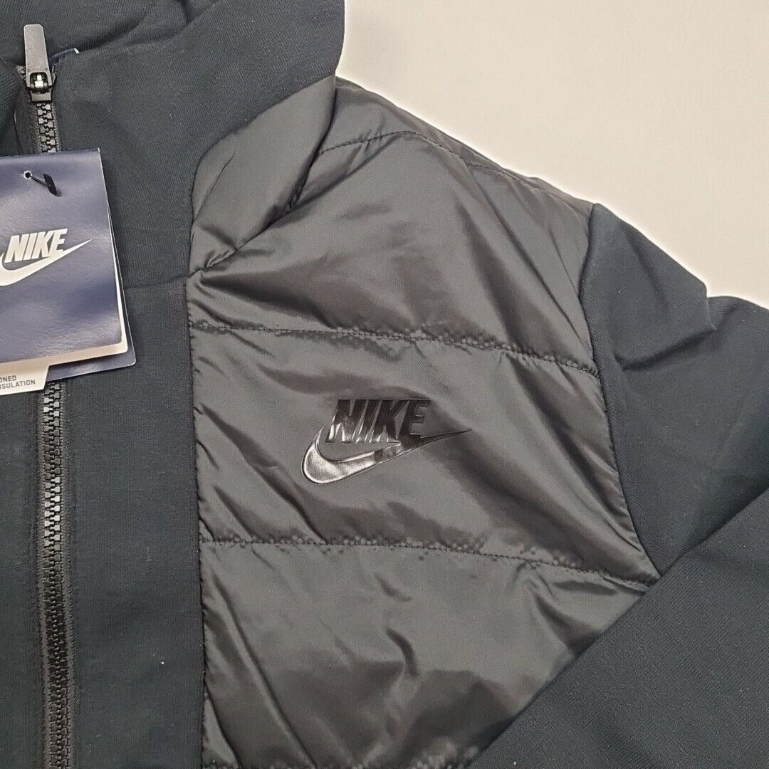 Nike NSW Down Fill Advance 15 Winter Jacket 822639 010 Black Women Size L